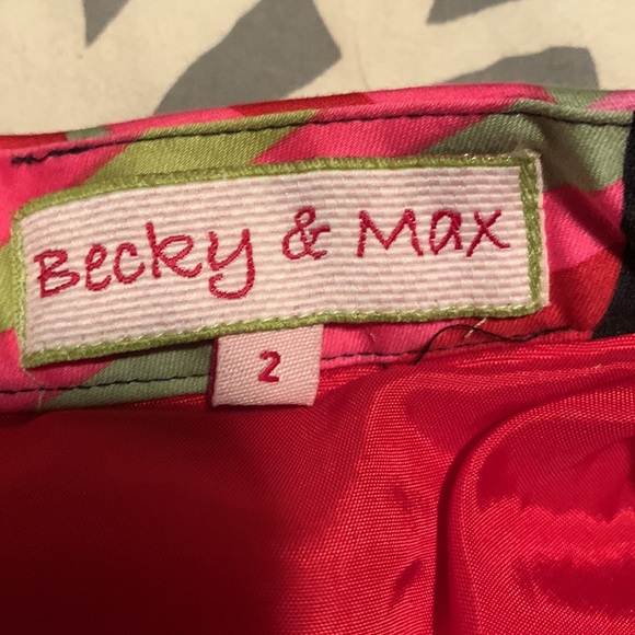 Becky n max holiday skirt gently used maybe worn once - Picture 2 of 2